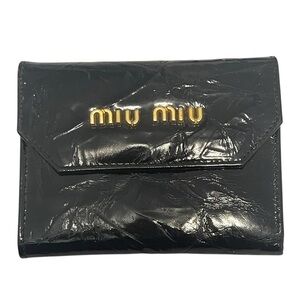 Miu Miu Love Letter Style Mini Wallet
